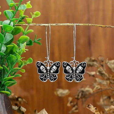 Gothic Butterfly Earrings